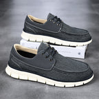 Men's Mesh Walking Shoes - Lace-Up, Maximum Support, Wide Toe Box with Arch Support