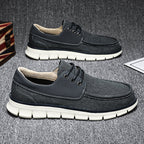 Men's Mesh Walking Shoes - Lace-Up, Maximum Support, Wide Toe Box with Arch Support