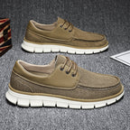 Men's Mesh Walking Shoes - Lace-Up, Maximum Support, Wide Toe Box with Arch Support