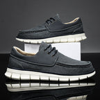 Men's Mesh Walking Shoes - Lace-Up, Maximum Support, Wide Toe Box with Arch Support