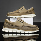 Men's Mesh Walking Shoes - Lace-Up, Maximum Support, Wide Toe Box with Arch Support