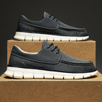 Men's Mesh Walking Shoes - Lace-Up, Maximum Support, Wide Toe Box with Arch Support