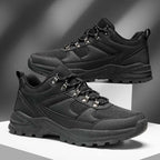 Men's Mesh Hiking Shoes - Lace-Up, Enhanced Support, Wide Toe Box with Arch Support