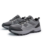 Men's Mesh Hiking Shoes - Lace-Up, Enhanced Support, Wide Toe Box with Arch Support