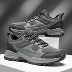 Men's Mesh Hiking Shoes - Lace-Up, Enhanced Support, Wide Toe Box with Arch Support