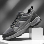 Men's Mesh Hiking Shoes - Lace-Up, Enhanced Support, Wide Toe Box with Arch Support