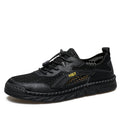 Men's Mesh Hiking Shoes - Slip-On, Breathable, Slip-Resistant, Wide Toe Box with Arch Support