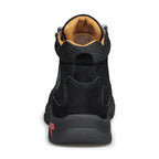Men's Suede Work Boots - Lace-Up, Waterproof, Wide Toe Box with Arch Support
