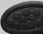 Men's Mixed Material Hiking Water Shoes - Slip-On, Lightweight, Wide Toe Box with Arch Support