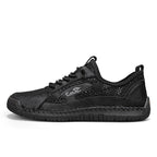 Men's Mixed Material Hiking Water Shoes - Slip-On, Lightweight, Wide Toe Box with Arch Support