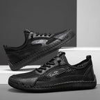 Men's Mixed Material Hiking Water Shoes - Slip-On, Lightweight, Wide Toe Box with Arch Support
