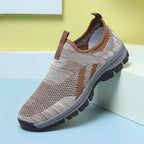 (⏰Clearance Sale - 70% OFF🔥)Men's Mesh Hiking Shoes - Slip-On, Lightweight, Wide Toe Box with Arch Support