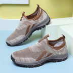 (⏰Clearance Sale - 70% OFF🔥)Men's Mesh Hiking Shoes - Slip-On, Lightweight, Wide Toe Box with Arch Support