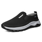Men's Slip On Walking Casual Loafers - Slip-On, Cushioned, Wide Toe Box with Arch Support