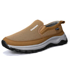 Men's Slip On Walking Casual Loafers - Slip-On, Cushioned, Wide Toe Box with Arch Support