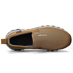 Men's Slip On Walking Casual Loafers - Slip-On, Cushioned, Wide Toe Box with Arch Support