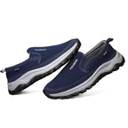 Men's Slip On Walking Casual Loafers - Slip-On, Cushioned, Wide Toe Box with Arch Support