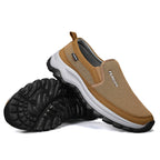 Men's Slip On Walking Casual Loafers - Slip-On, Cushioned, Wide Toe Box with Arch Support