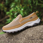 Men's Slip On Walking Casual Loafers - Slip-On, Cushioned, Wide Toe Box with Arch Support