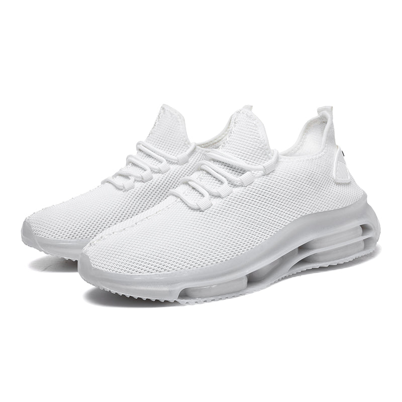 (⏰Limited Time Sale 70% OFF)Men's Mesh Walking Shoes - Lace-Up, Cushioned, Wide Toe Box with Arch Support