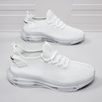 (⏰Limited Time Sale 70% OFF)Men's Mesh Walking Shoes - Lace-Up, Cushioned, Wide Toe Box with Arch Support