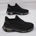 (⏰Limited Time Sale 70% OFF)Men's Mesh Walking Shoes - Lace-Up, Cushioned, Wide Toe Box with Arch Support