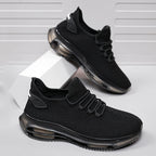 (⏰Limited Time Sale 70% OFF)Men's Mesh Walking Shoes - Lace-Up, Cushioned, Wide Toe Box with Arch Support