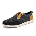 Men's Mesh Walking Shoes - Lace-Up, Breathable, Wide Toe Box with Arch Support