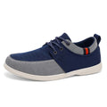 Men's Mesh Walking Shoes - Lace-Up, Breathable, Wide Toe Box with Arch Support