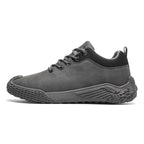 Men's Mixed Suede Casual Boots - Lace-Up, Waterproof, Wide Toe Box with Arch Support