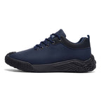 Men's Mixed Suede Casual Boots - Lace-Up, Waterproof, Wide Toe Box with Arch Support