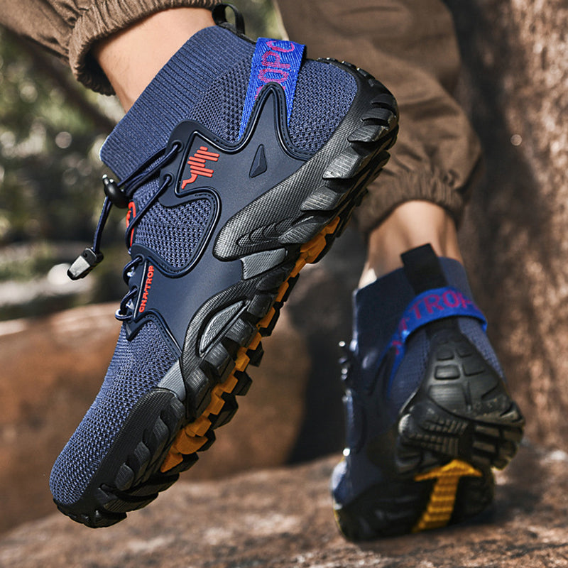 Men's Brand Hiking Shoes Outdoor Shoes Waterproof Non-slip anti-sprain