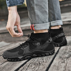 Men's Brand Hiking Shoes Outdoor Shoes Waterproof Non-slip anti-sprain