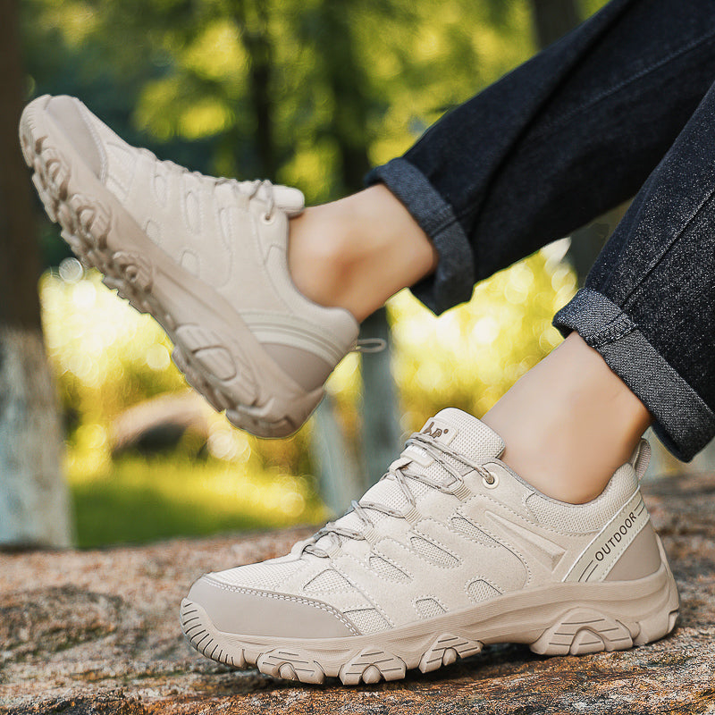 ⏰Limited-Time 70% OFF– Men’s Lightweight Tactical Hiking Shoes – Breathable,Wide Fit with Cushioned Support, Non-Slip & Built for Outdoor Comfort