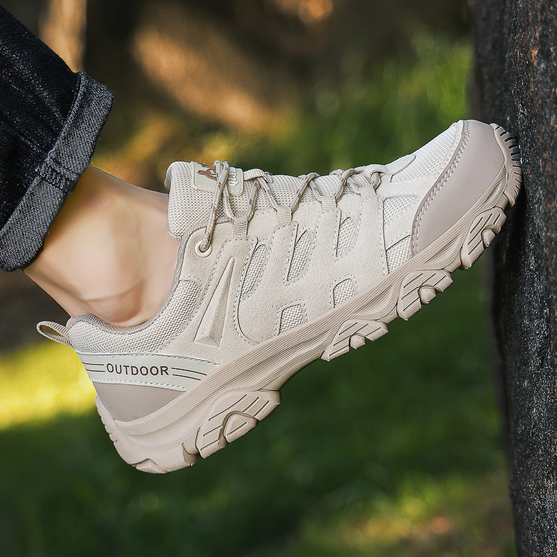 ⏰Limited-Time 70% OFF– Men’s Lightweight Tactical Hiking Shoes – Breathable,Wide Fit with Cushioned Support, Non-Slip & Built for Outdoor Comfort