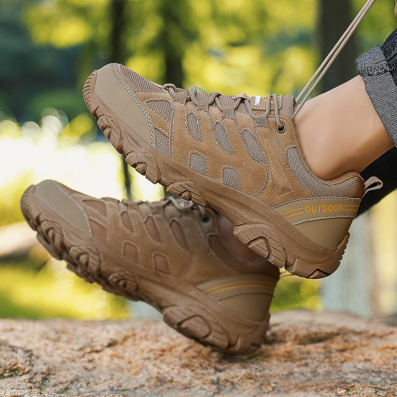 ⏰Limited-Time 70% OFF– Men’s Lightweight Tactical Hiking Shoes – Breathable,Wide Fit with Cushioned Support, Non-Slip & Built for Outdoor Comfort