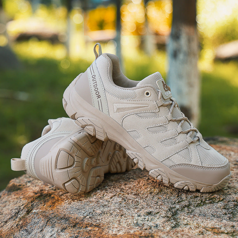 ⏰Limited-Time 70% OFF– Men’s Lightweight Tactical Hiking Shoes – Breathable,Wide Fit with Cushioned Support, Non-Slip & Built for Outdoor Comfort