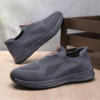 Men’s Lightweight Slip-On Shoes – Breathable Knit, Wide Fit, Comfortable & Flexible for Everyday & Outdoor Wear