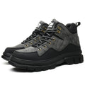 Men’s Steel Toe Outdoor Boots Work Boots Motorcycle Boots – Safety ,Indestructible, Anti-Smash, Puncture-Proof, Waterproof