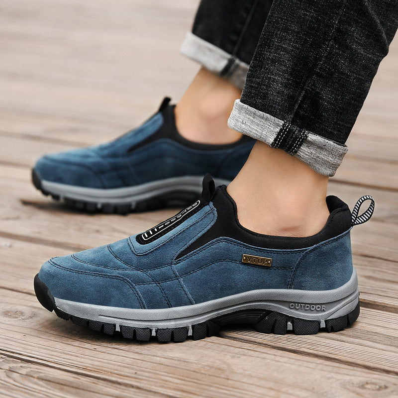 (🎁#1 Best Seller) Men's Comfortable Waterproof Orthopedic Walking Shoes Hiking Shoes