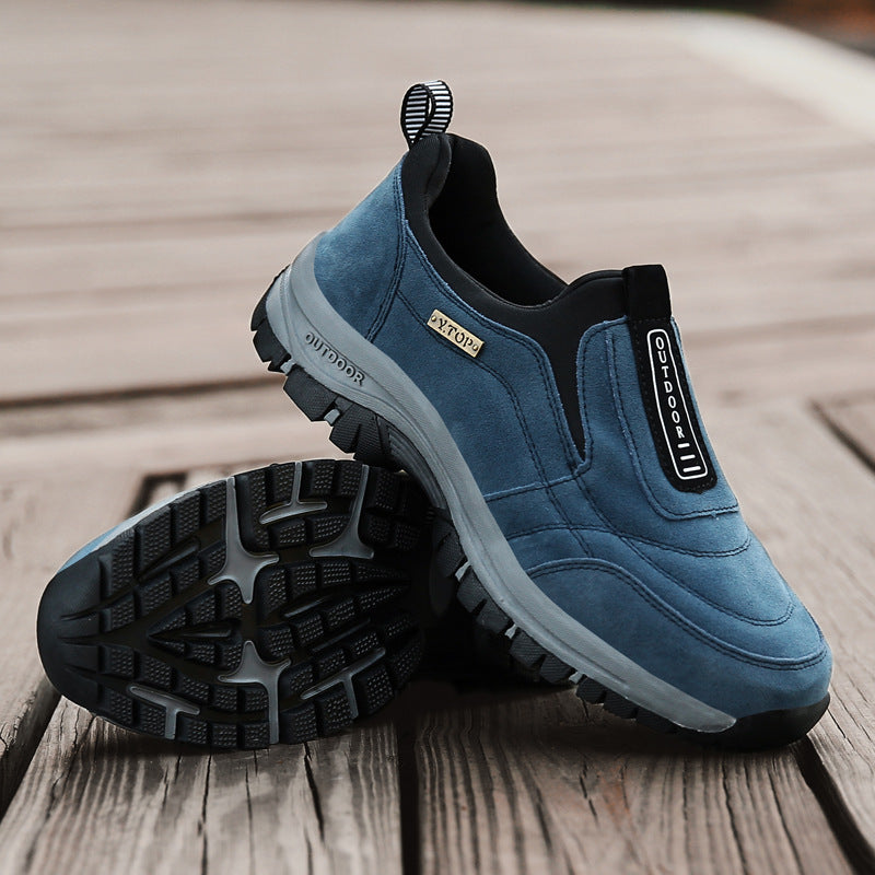 (🎁#1 Best Seller) Men's Comfortable Waterproof Orthopedic Walking Shoes Hiking Shoes
