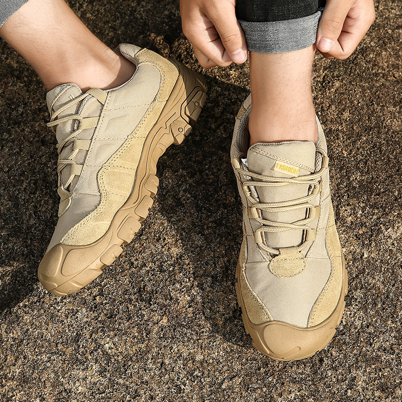 Men’s ASTM-Certified Steel Toe Work Shoes – Puncture-Resistant, Arch Support, Wide Toe Box, Breathable, Lightweight & Slip-Resistant