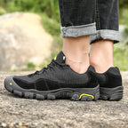 Men’s ASTM-Certified Steel Toe Work Shoes – Puncture-Resistant, Arch Support, Wide Toe Box, Breathable, Lightweight & Slip-Resistant