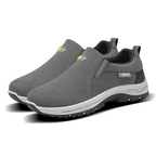 Men's Comfortable Breathable Lightweight Double Layer Waterproof Wide Toe Walking Shoes Orthopedic Shoes