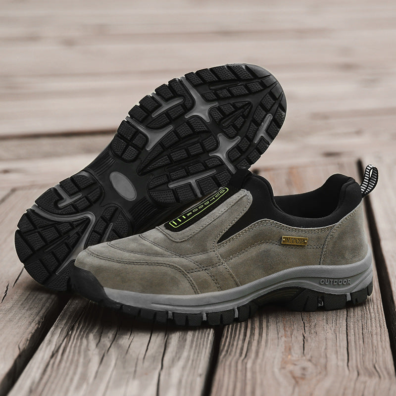 (🎁#1 Best Seller) Men's Comfortable Waterproof Orthopedic Walking Shoes Hiking Shoes