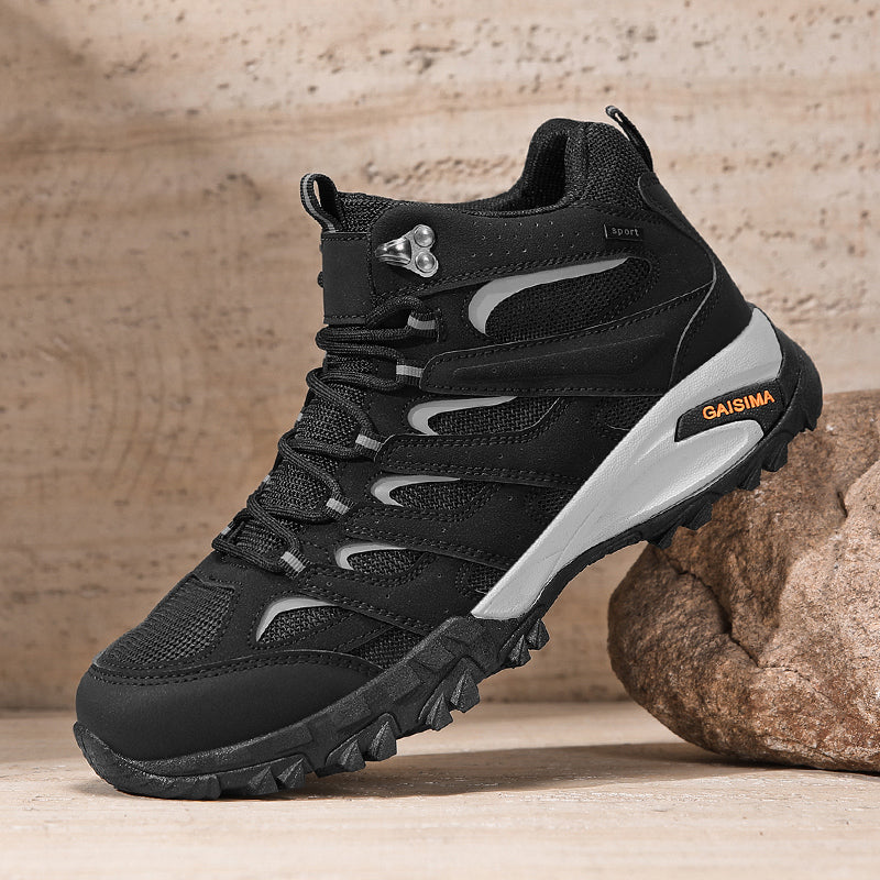 Men’s Outdoor Work Boots – Protective Build, Arch Support, Wide Fit, Breathable Lining, Lightweight & Slip-Resistant for Hiking & Work
