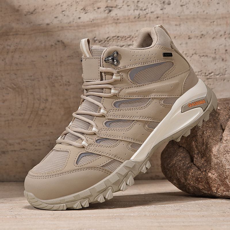 Men’s Outdoor Work Boots – Protective Build, Arch Support, Wide Fit, Breathable Lining, Lightweight & Slip-Resistant for Hiking & Work