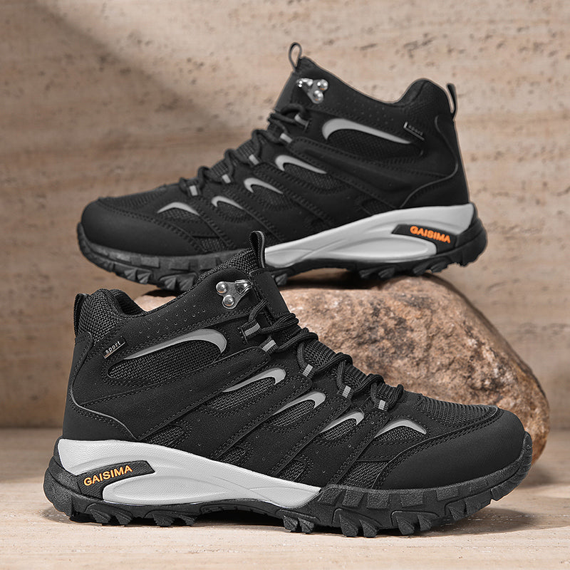 Men’s Outdoor Work Boots – Protective Build, Arch Support, Wide Fit, Breathable Lining, Lightweight & Slip-Resistant for Hiking & Work