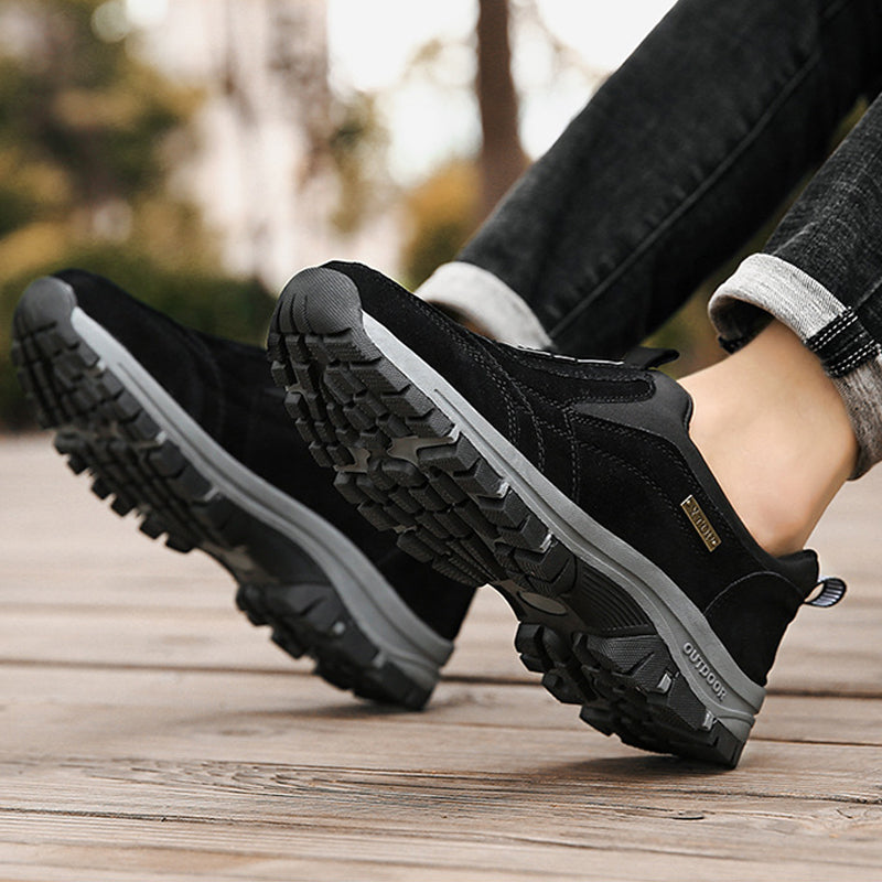 (🎁#1 Best Seller) Men's Comfortable Waterproof Orthopedic Walking Shoes Hiking Shoes