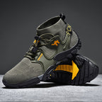 Men's Brand Hiking Shoes Outdoor Shoes Waterproof Non-slip anti-sprain